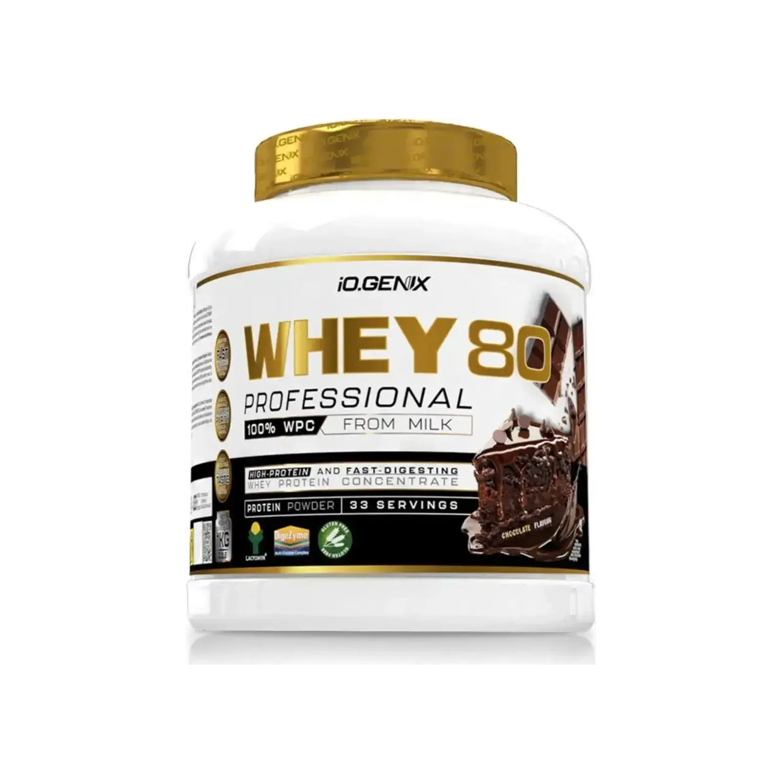 Whey 80 Professional IO Genix du pack débutant