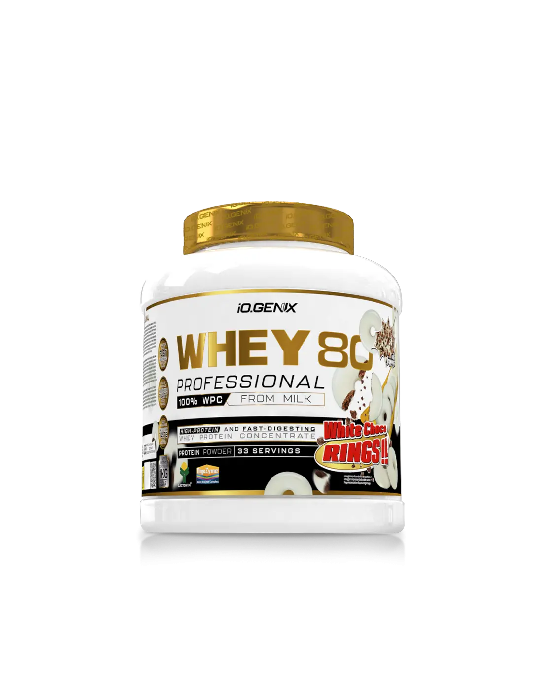 IO Genix Whey80 Professional - Protéine Lactomin® BCAA 8.1.1 IO.GENIX