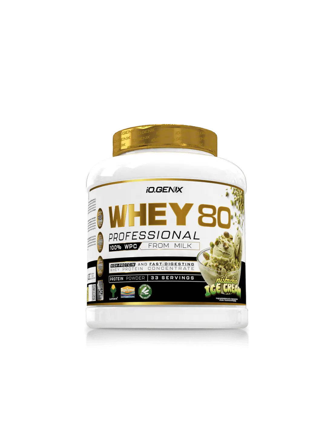 IO Genix Whey80 Professional - Protéine Lactomin® BCAA 8.1.1 IO.GENIX