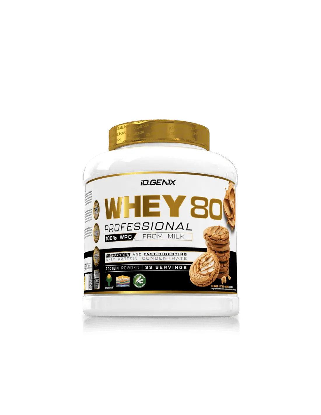 IO Genix Whey80 Professional - Protéine Lactomin® BCAA 8.1.1 IO.GENIX