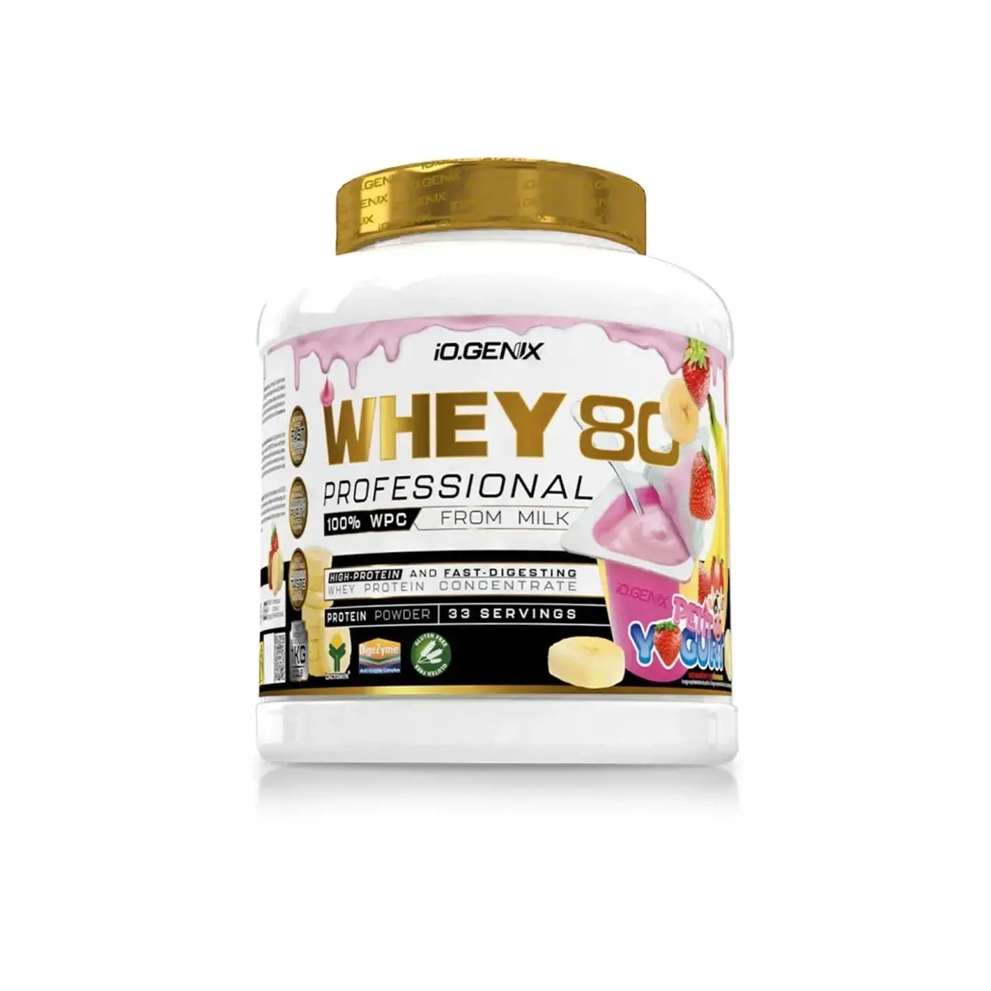 IO Genix Whey80 Professional - Protéine Lactomin® BCAA 8.1.1 IO.GENIX