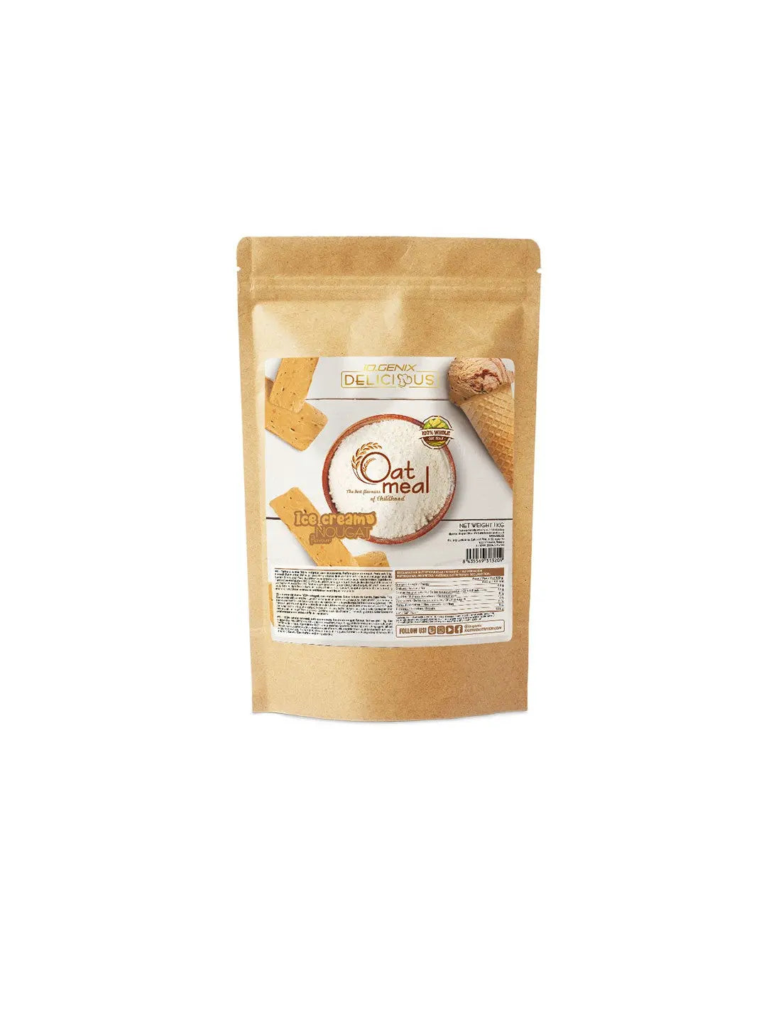IO.Genix Farine D'Avoine 1kg IO.GENIX