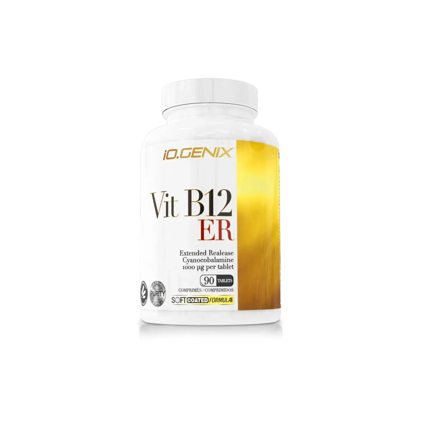 IO.Genix Vitamin B12 ER - Libération Prolongée Énergie Vegan IO.GENIX
