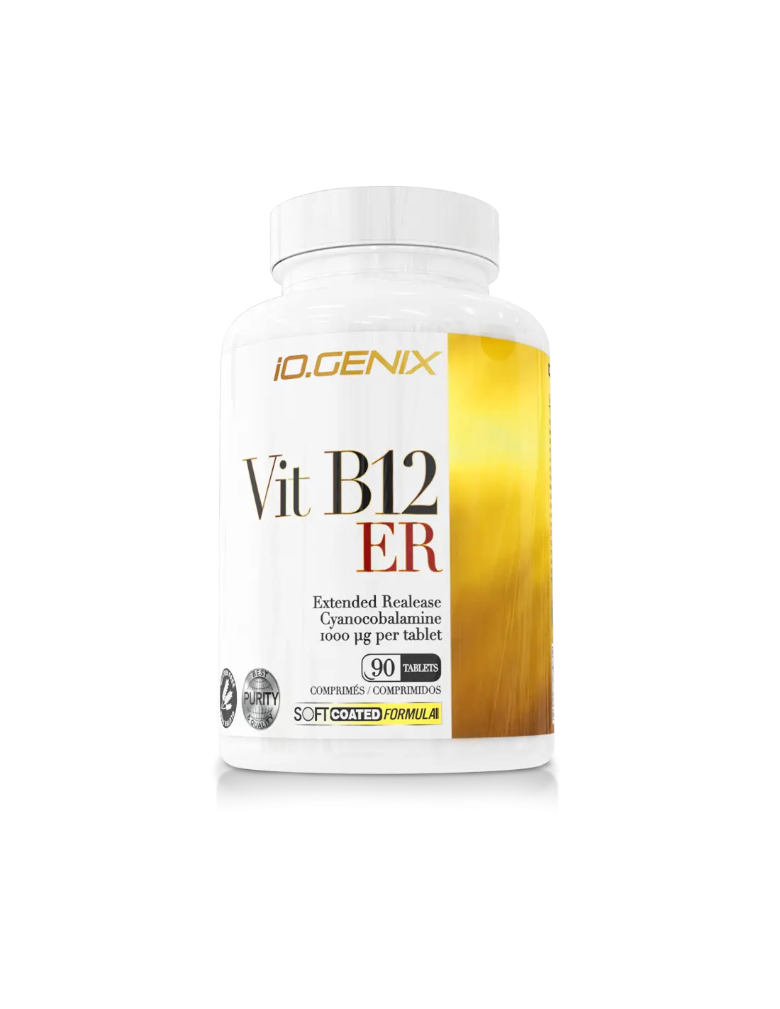 IO.Genix Vitamin B12 ER - Libération Prolongée Énergie Vegan IO.GENIX