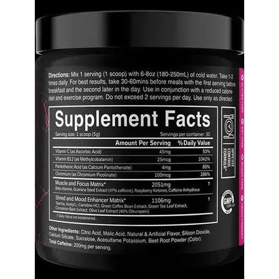 JNX Sports The Ripper - Fat Burner Thermogénique Double Action COBRA LABS