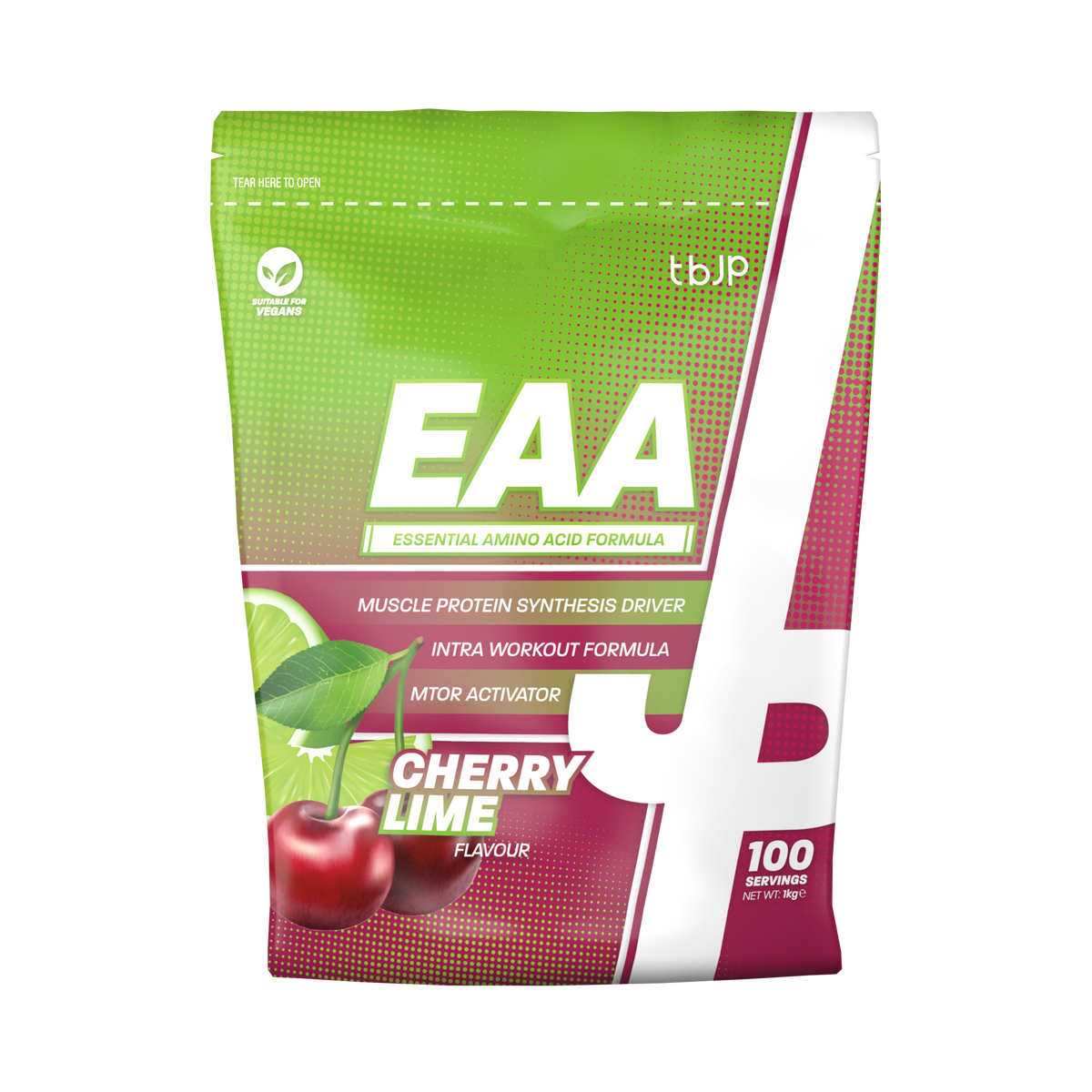 TrainedByJP EAA 1000 g - Cherry Lime