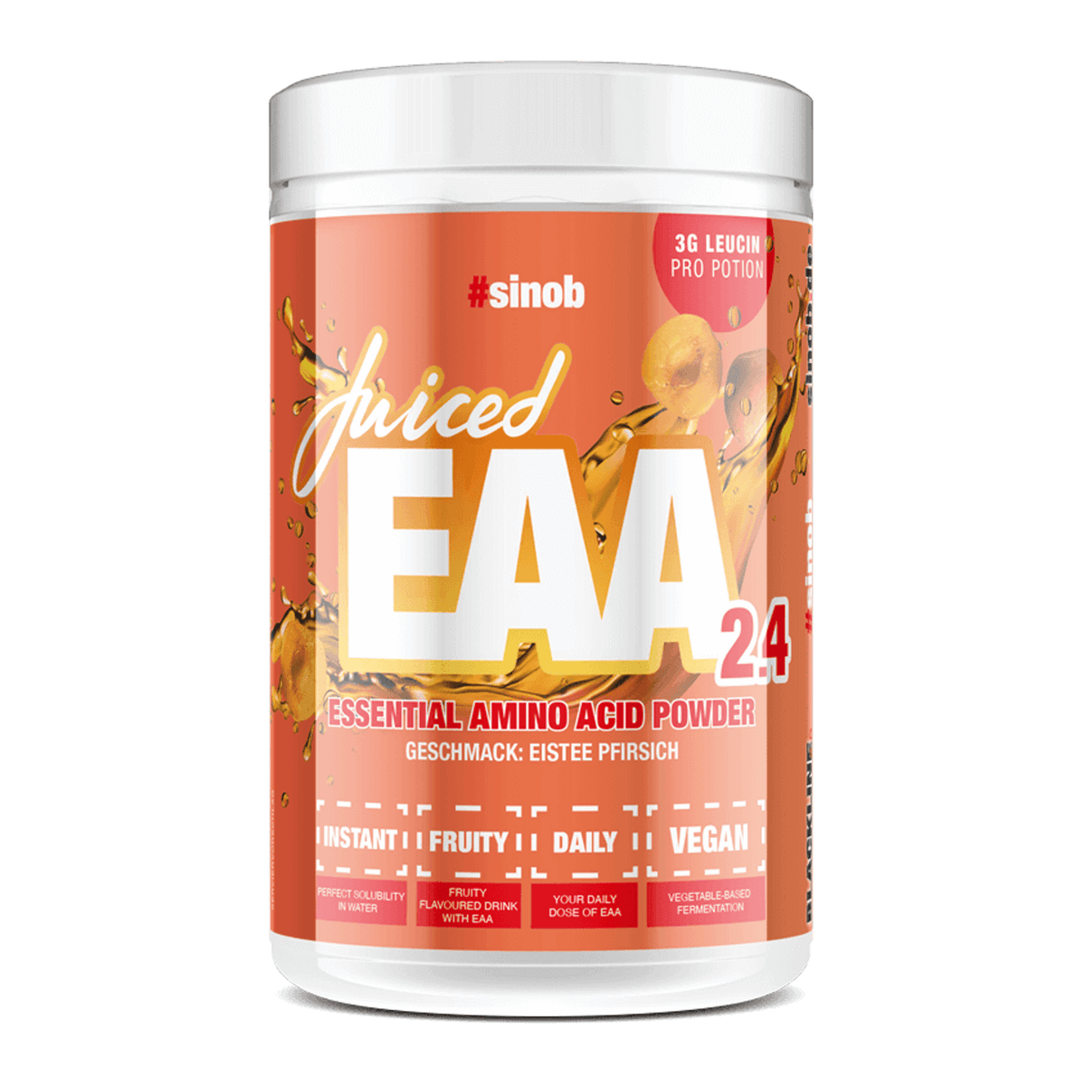 Sinob Juiced EAA Ice Tea Pêche