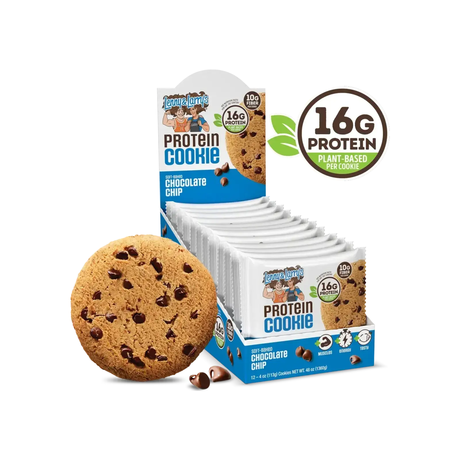 Lenny & Larry's The Complete Cookie, cookie protéiné vegan 16 g de protéines