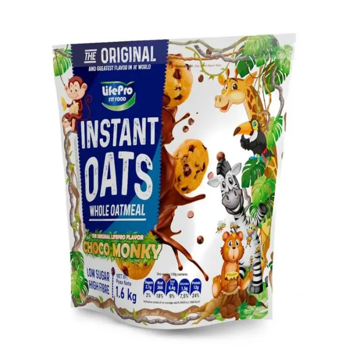 LifePro Instant Oats - Farine d'Avoine Riche en Fibres KISS NUTRITION