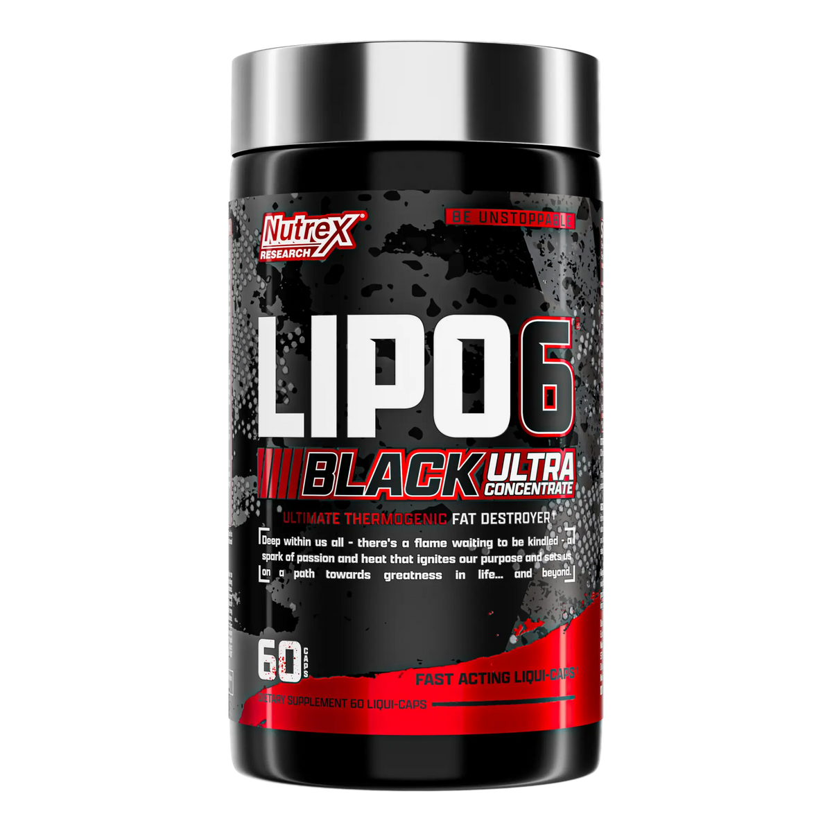 Nutrex Lipo-6 Black UC - flacon 60 gelules