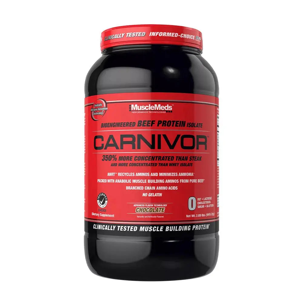 MuscleMeds Carnivor Beef Protein - Isolat Protéine Bœuf Hydrolysé MuscleMeds