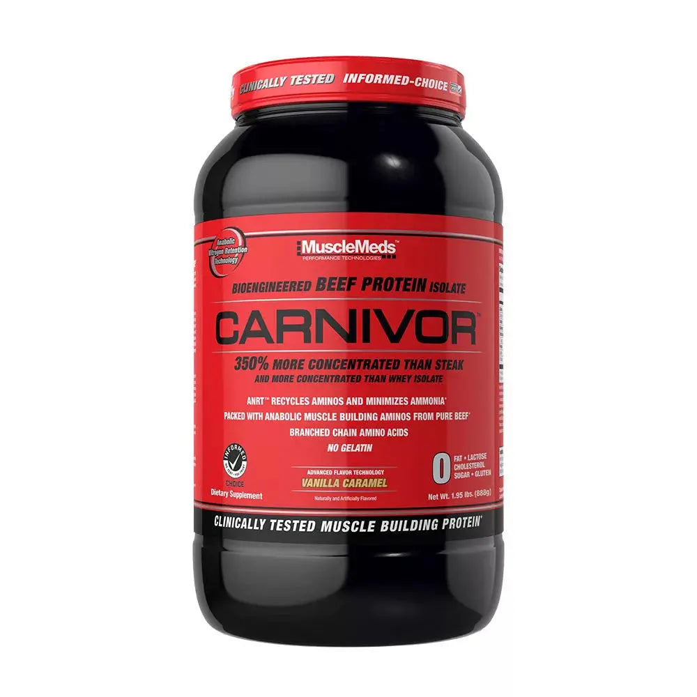 MuscleMeds Carnivor Beef Protein - Isolat Protéine Bœuf Hydrolysé MuscleMeds