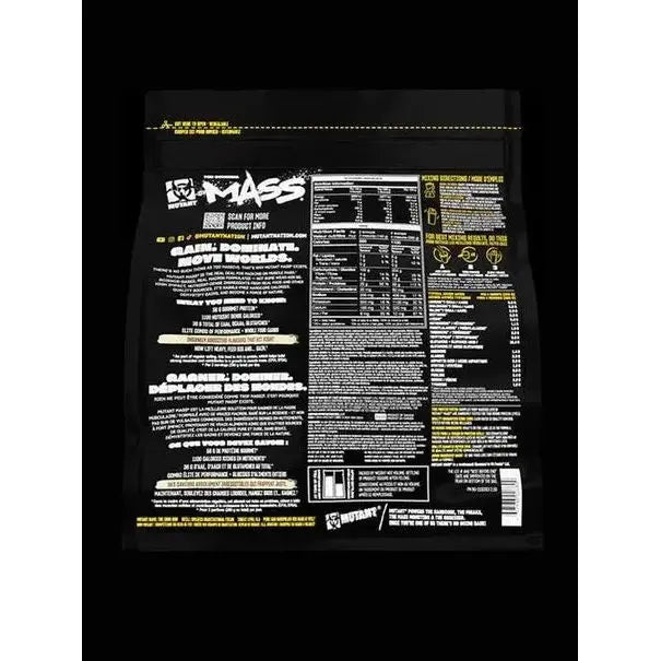 Mutant Mass Gainer - Prise Masse Extreme Protéines Mutant