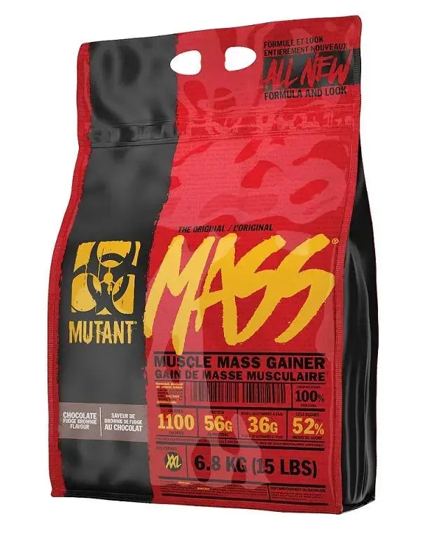 Mutant Mass gainer en poudre haute-calorie pour prise de masse et récupération Mutant