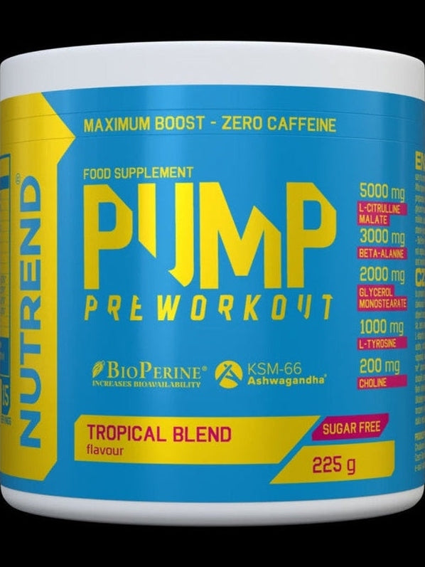 NUTREND Pump Pre Workout Sans Caféine Nutrend KISS NUTRITION Montpellier