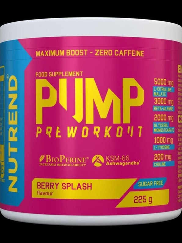 NUTREND Pump Pre Workout Sans Caféine Nutrend KISS NUTRITION Montpellier