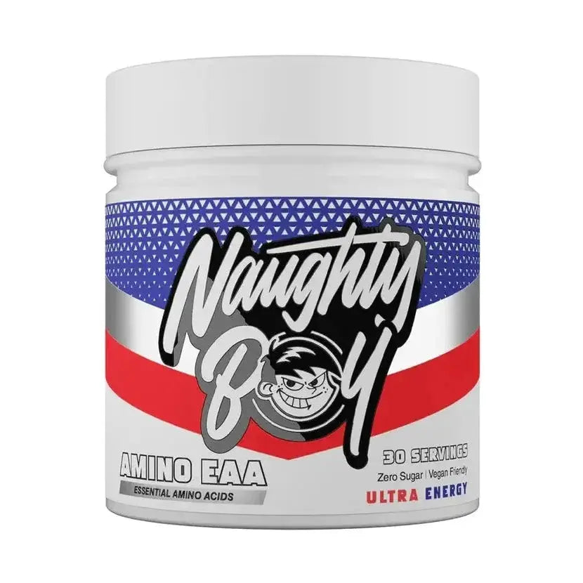 Naughty Boy Amino EAA 350g - Fermentation Végétalienne & 30 Portions Naughty Boy