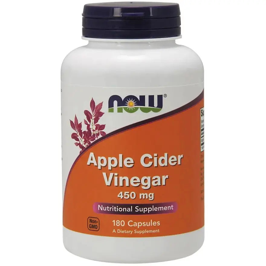 Now Foods Apple Cider Vinegar 450mg - Vinaigre Cidre Capsules NOW FOODS