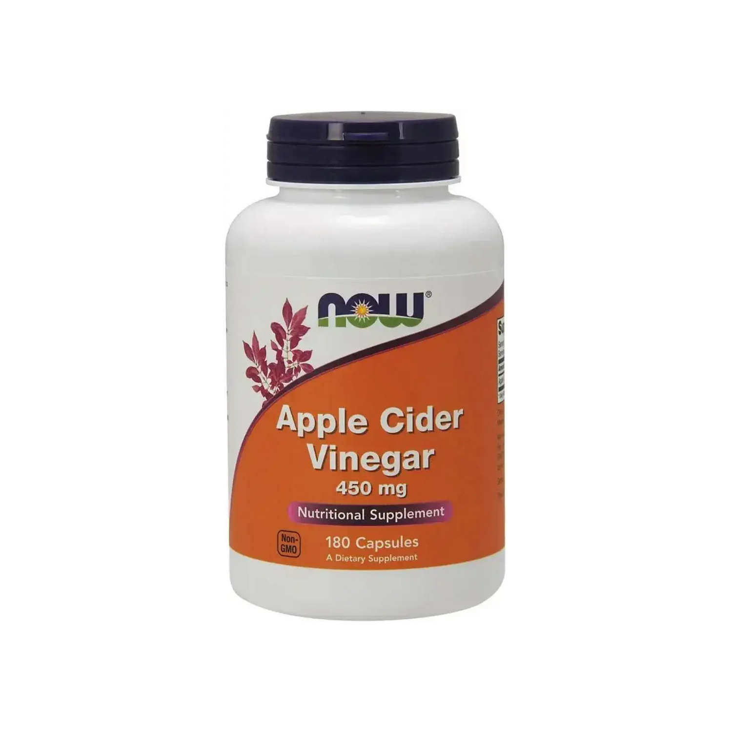 Now Foods Apple Cider Vinegar 450 mg, vinaigre de cidre en capsules