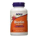 Now Foods Biotine 5000 µg — Vitamine B8 — autre vue