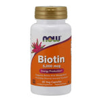 Now Foods Biotin 5000mcg - Vitamine B8 Cheveux Ongles NOW FOODS