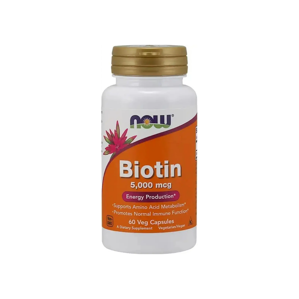 Now Foods Biotin 5000 mcg, B8-vitamin hajra és körmökre
