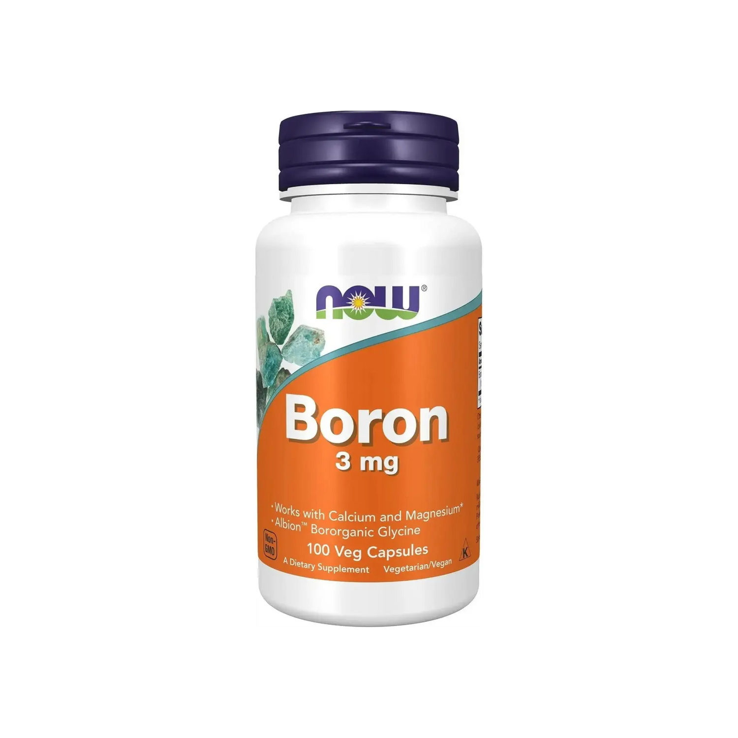 Now Foods Boron 3 mg, bore Albion oligo-élément essentiel