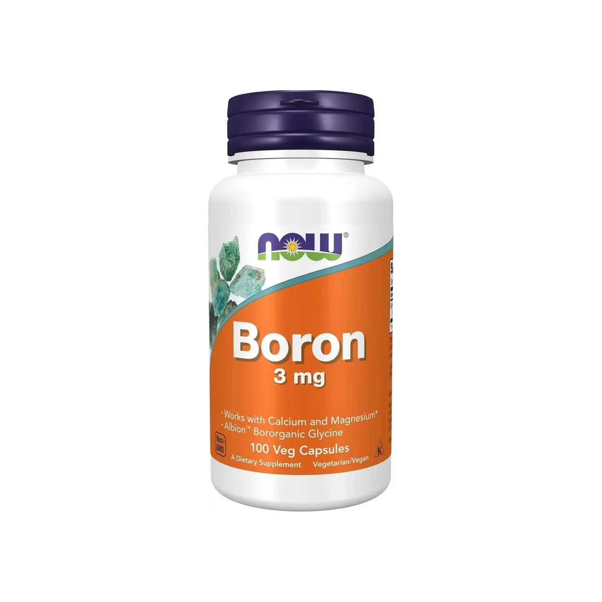 Now Foods Boron 3 mg, Albion bór esszenciális nyomelem
