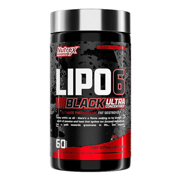 Nutrex Lipo 6 Black Ultra Concentrate–Brûleur de Graisse Ultra Puissant Nutrex