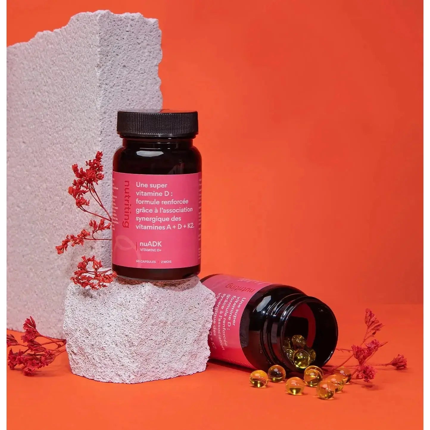 Nutriting nuADK - Vitamin D3 A K2 Bone Synergy NUTRITING