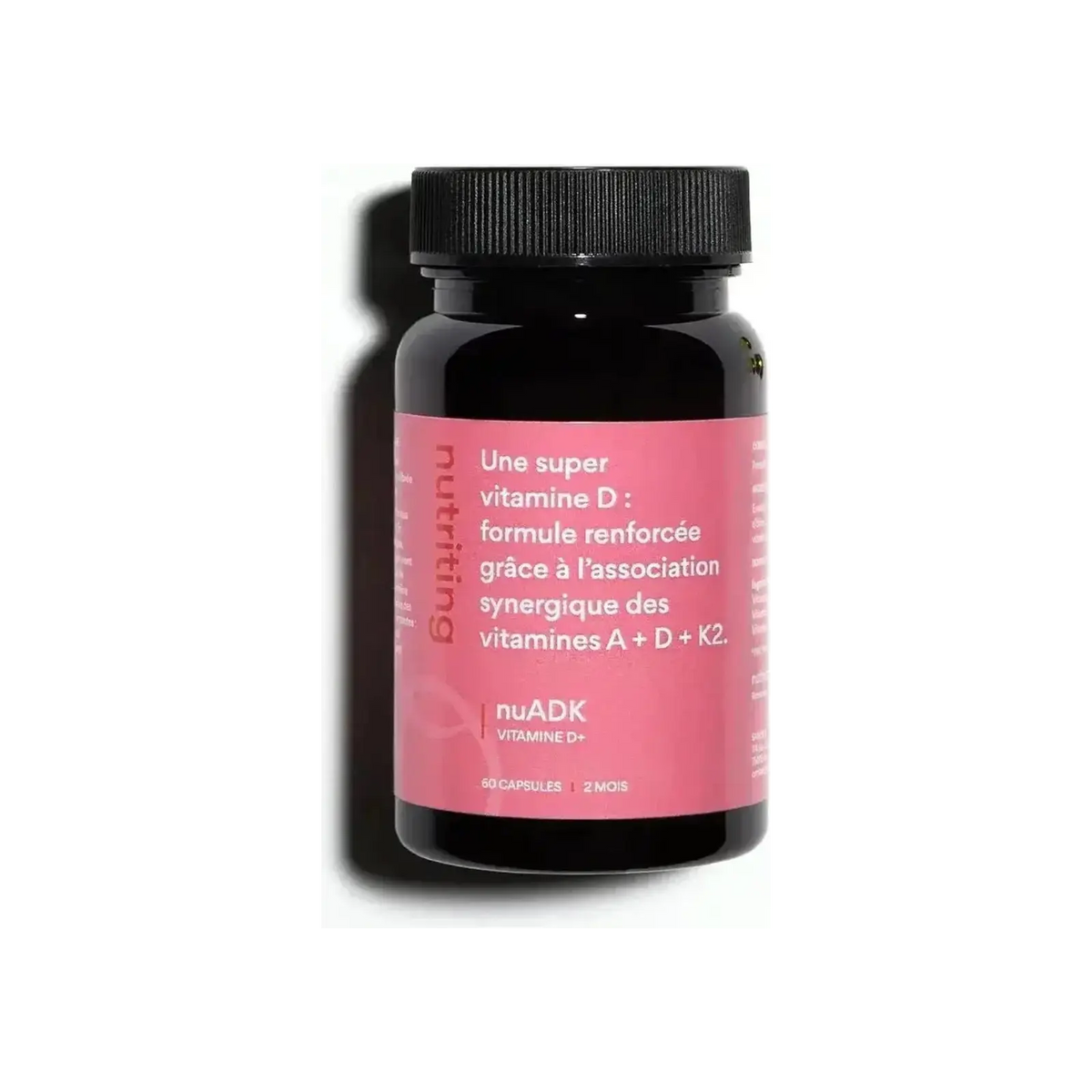 Nutriting nuADK, vitamin D3 A K2 synergy for bone structure
