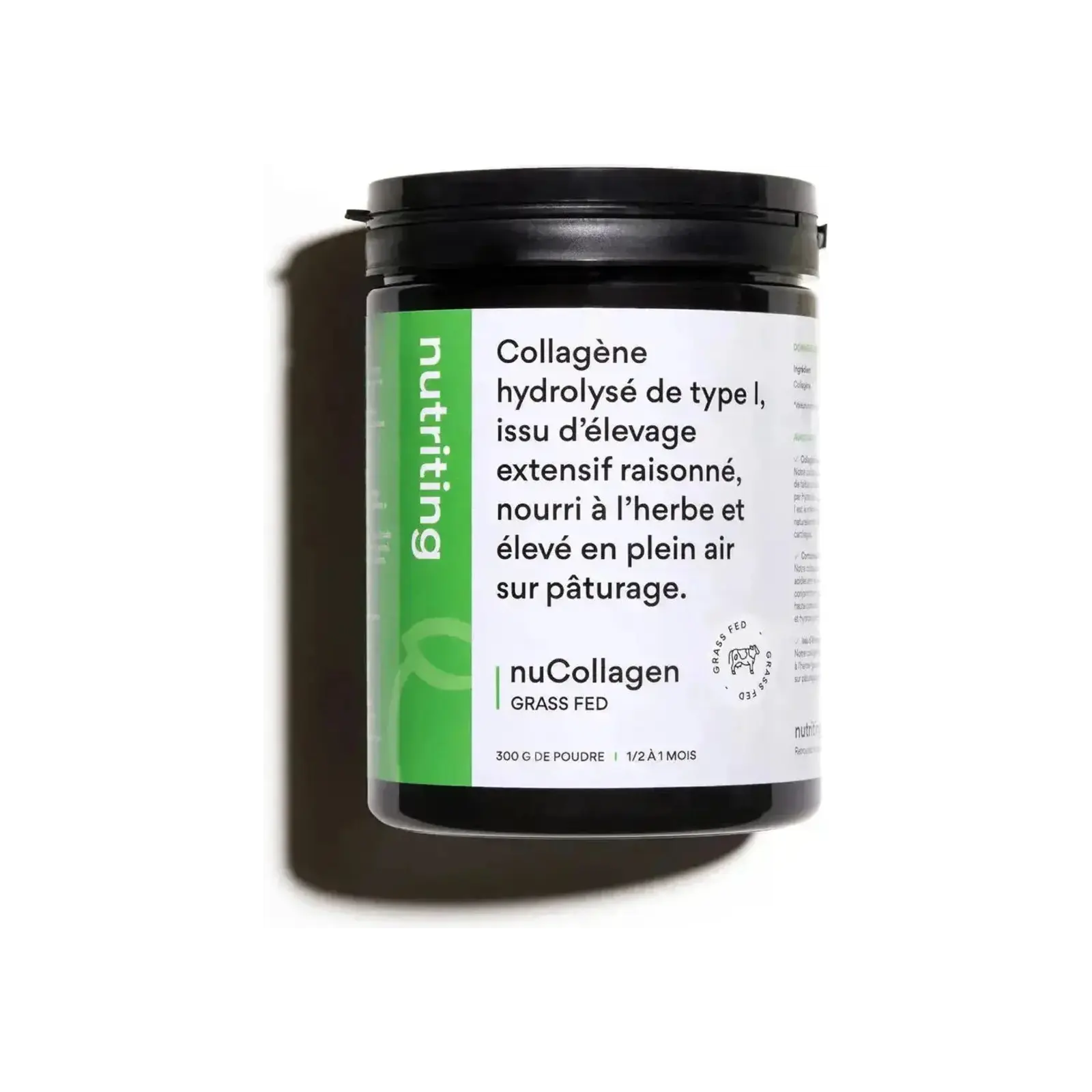 Nutriting nuCollagen, prémium grass-fed kollagén optimális felszívódással