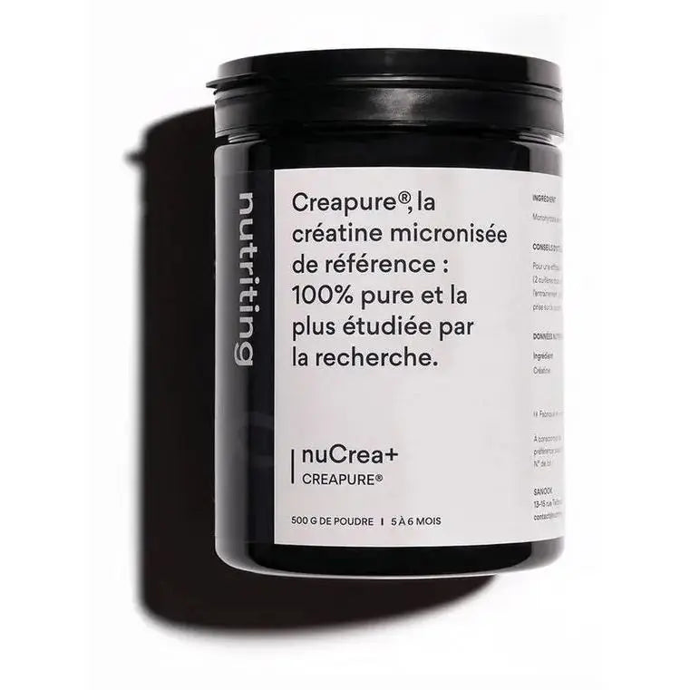 Nutriting nuCrea+ Creapure - Saturation Musculaire Française NUTRITING