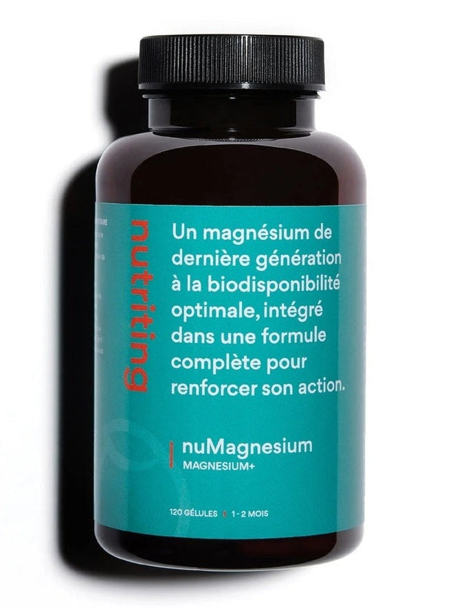 Nutriting nuMagnesium 120 gélules NUTRITING KISS NUTRITION Montpellier