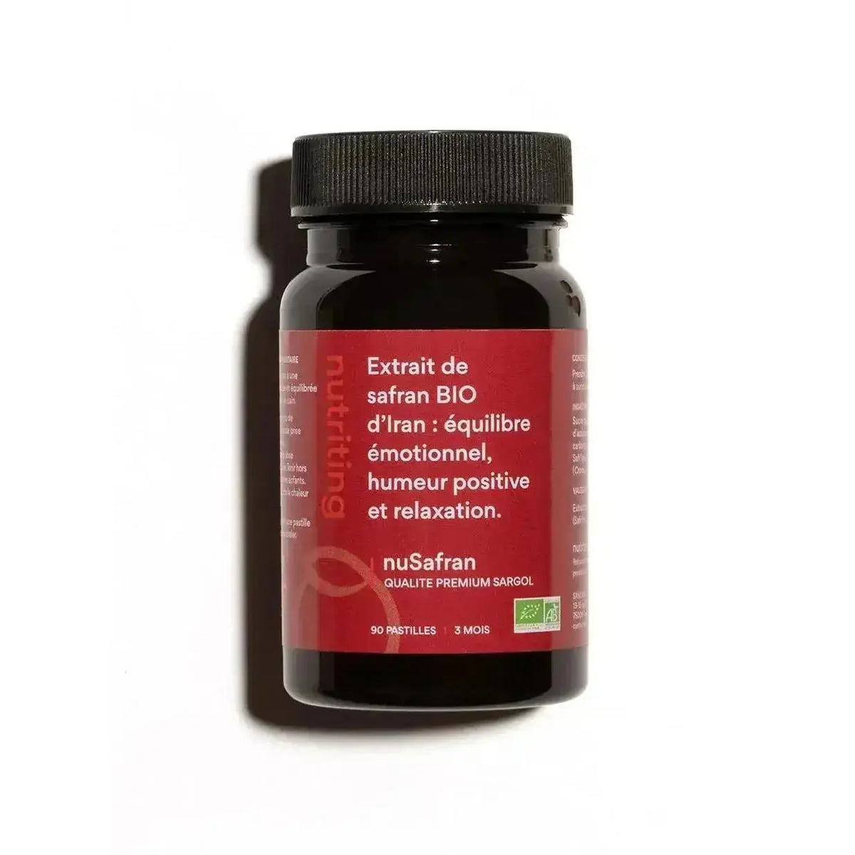 Nutriting nuSafran Safr'Inside 90 Lozenges - Patented Safranal 3 Months NUTRITING
