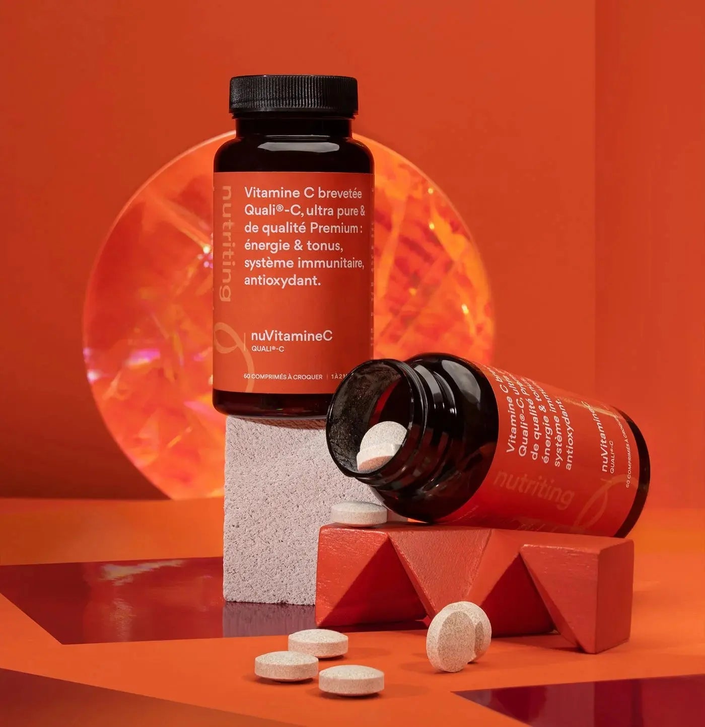 Nutriting nuVitamineC - Vitamine C Brevetée Quali®-C Premium KISS NUTRITION