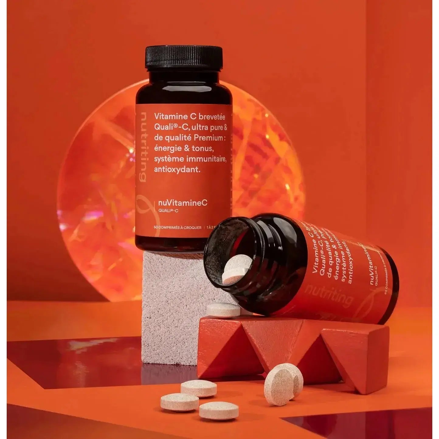 Nutriting nuVitamineC - Vitamine C Brevetée Quali®-C Premium NUTRITING