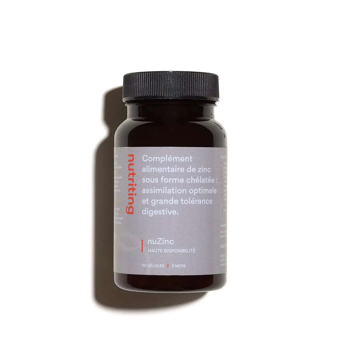 Nutriting nuZinc - Zinc Bisglycinate TRAACS® Biodisponible - KISS NUTRITION