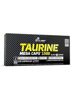 Olimp Taurine Mega Caps 1500 120 Gélules OLIMP KISS NUTRITION Montpellier