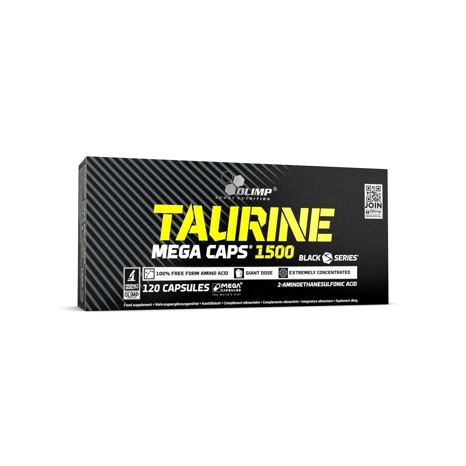 Olimp Taurine Mega Caps - Performance Musculaire & Anti-Catabolique OLIMP
