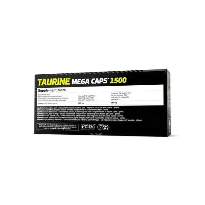 Olimp Taurine Mega Caps - Performance Musculaire & Anti-Catabolique OLIMP