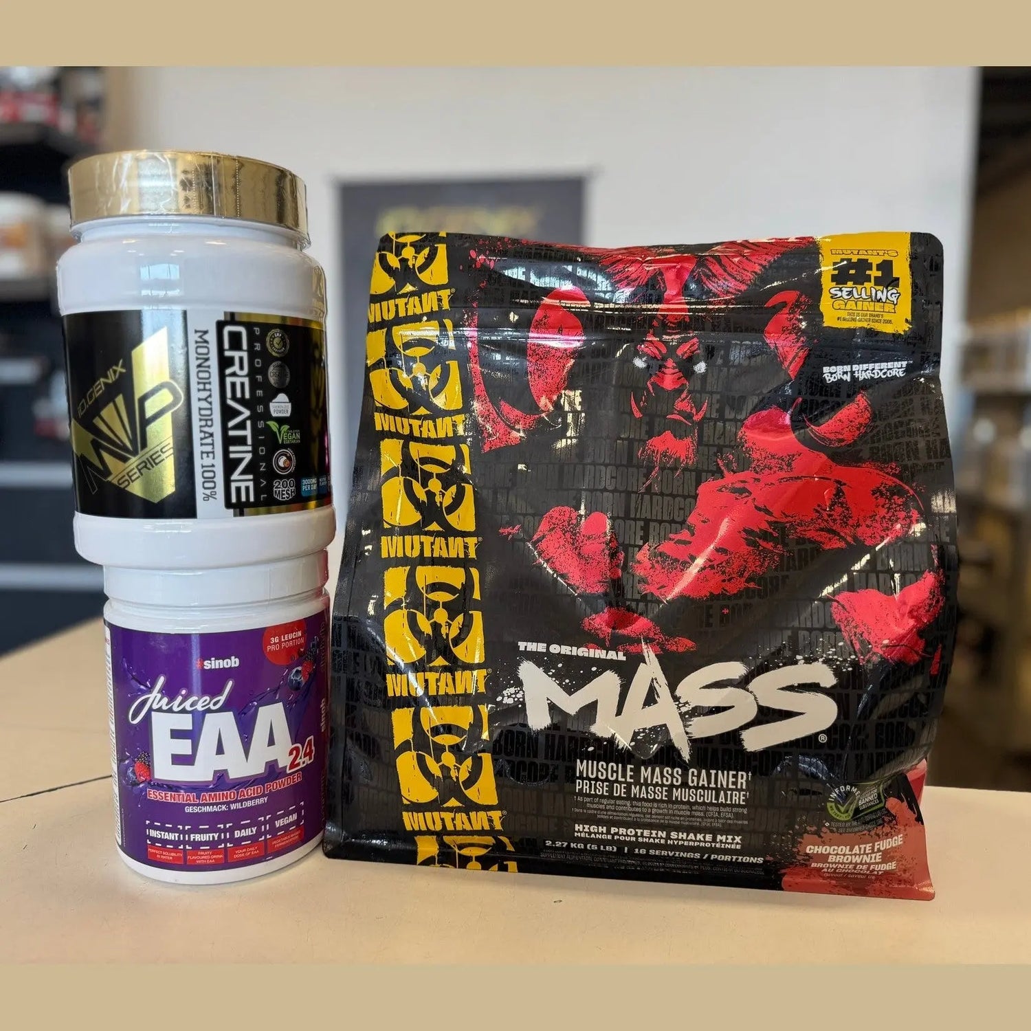 Pack prise de masse extrême KISS NUTRITION