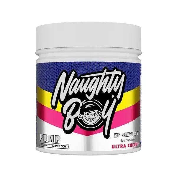Pump - 400 grammes, poudre concentrée pour boissons, shakers et recettes Naughty Boy