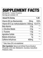 RAW Nutrition Pre Extreme CBUM Raw Nutrition KISS NUTRITION Montpellier