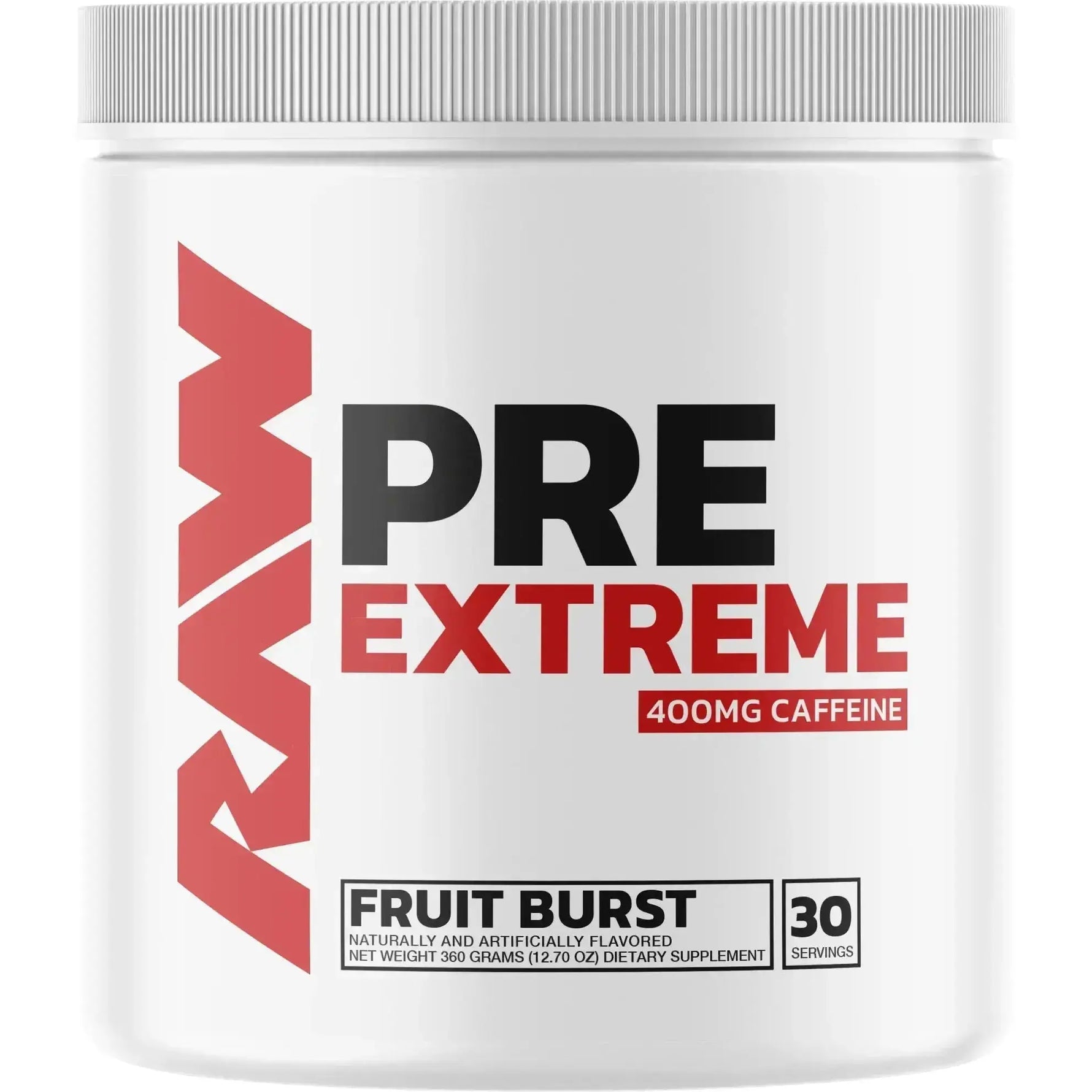 RAW Nutrition Pre Extreme - edzés előtti 400 mg koffeinnel Raw Nutrition