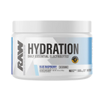 Raw Nutrition Hydration - pot framboise bleue electrolytes