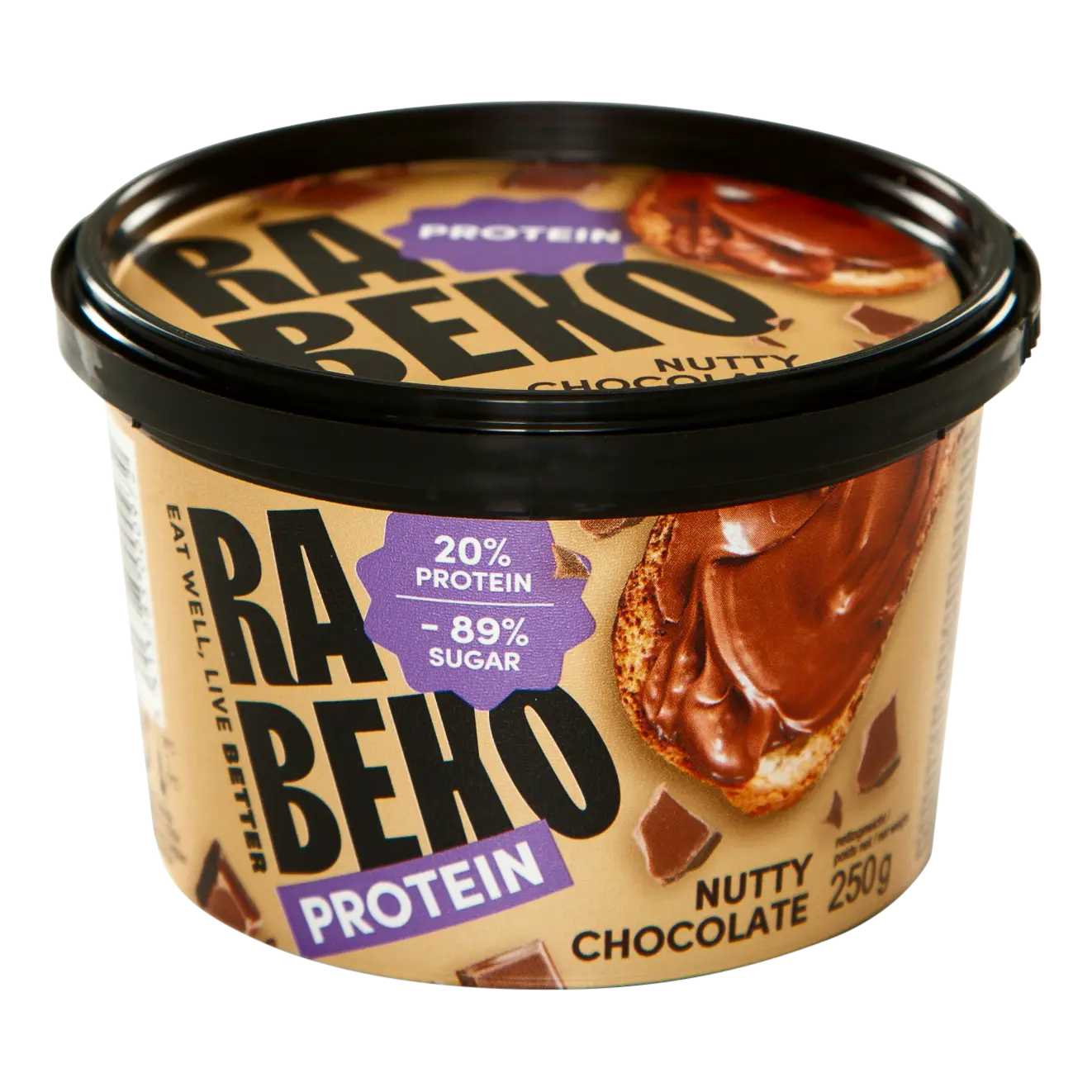 Rabeko Belgian Chocolate Protein Spread - Pâte Tartiner Protéinée