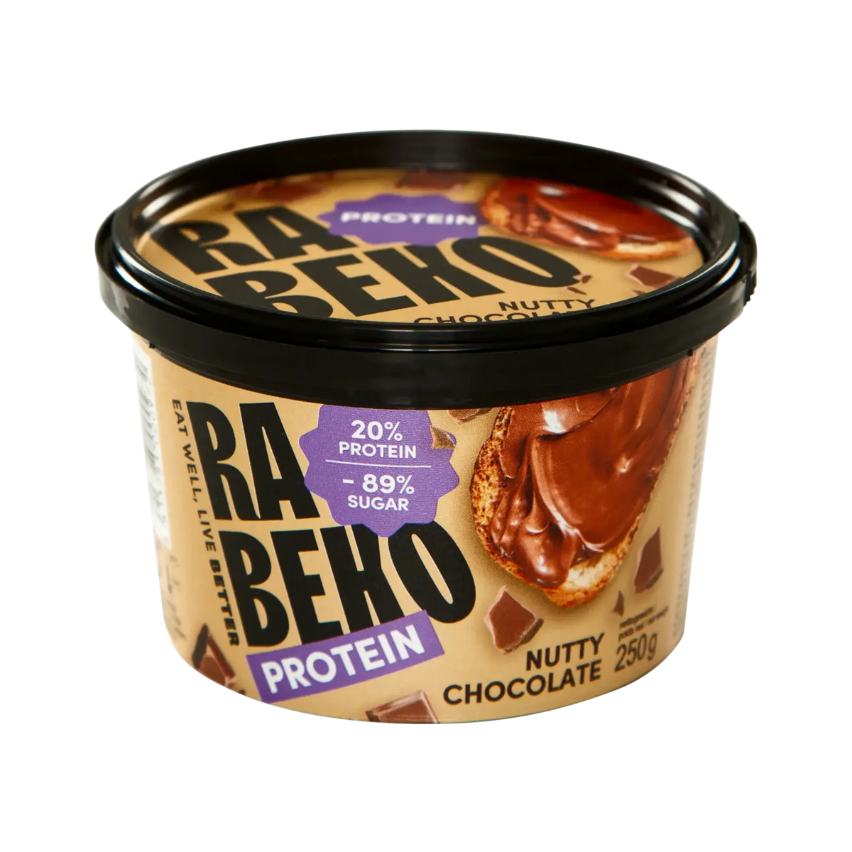 Rabeko belga csokoládés Protein Spread, fehérjekrém