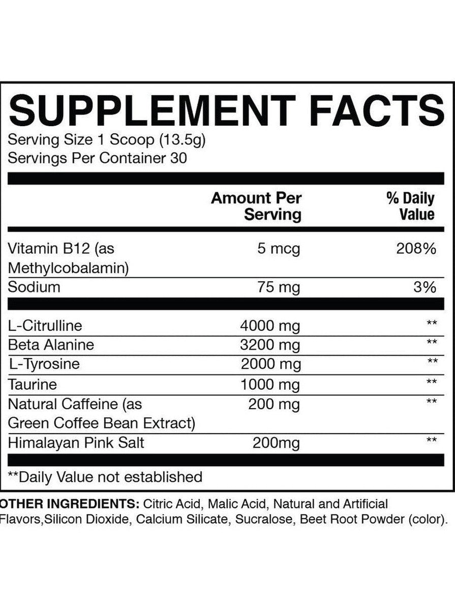 Raw Nutrition CBUM Essential Pre-Workout Raw Nutrition KISS NUTRITION Montpellier