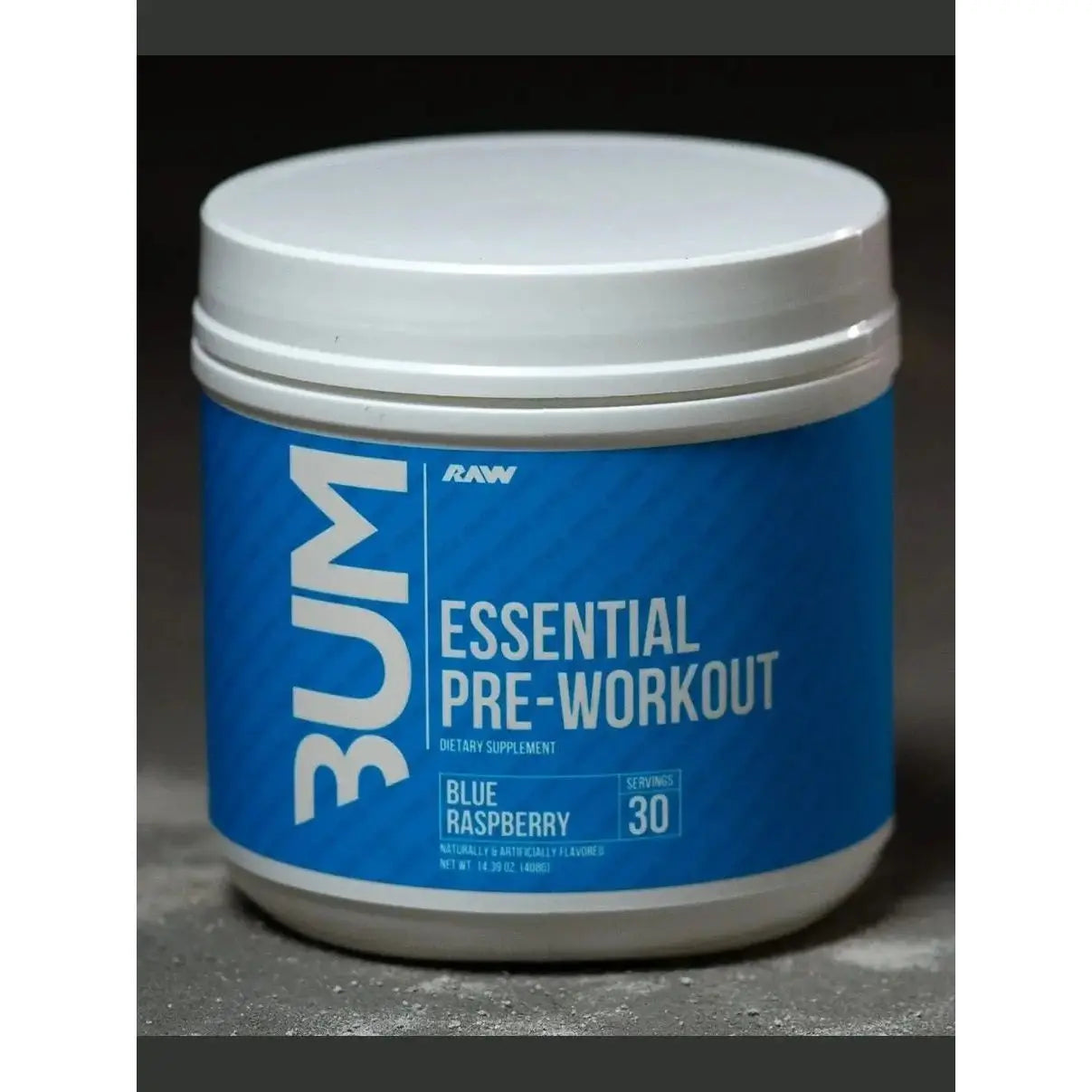 Raw Nutrition Essential Pre-Workout - Énergie Explosive Focus Laser Raw Nutrition
